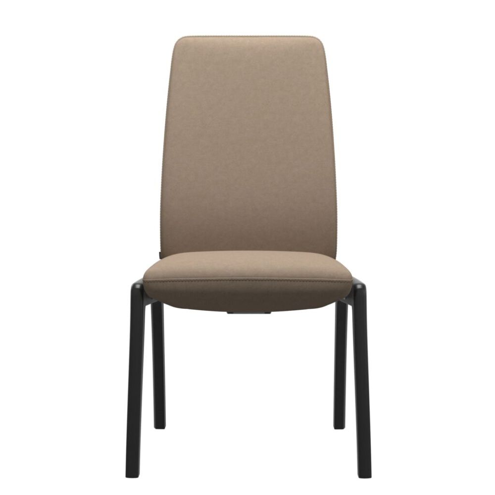Stressless® Vanilla High Back Dining Chair – D100 Leg view 2