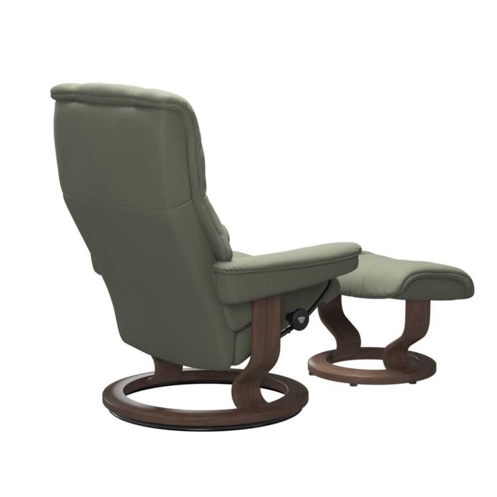 Stressless® Mayfair (M) Recliner with Footstool – Classic Base view 2