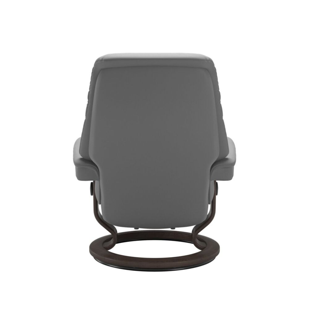 Stressless® Sunrise (M) Recliner with Footstool – Classic Base view 3