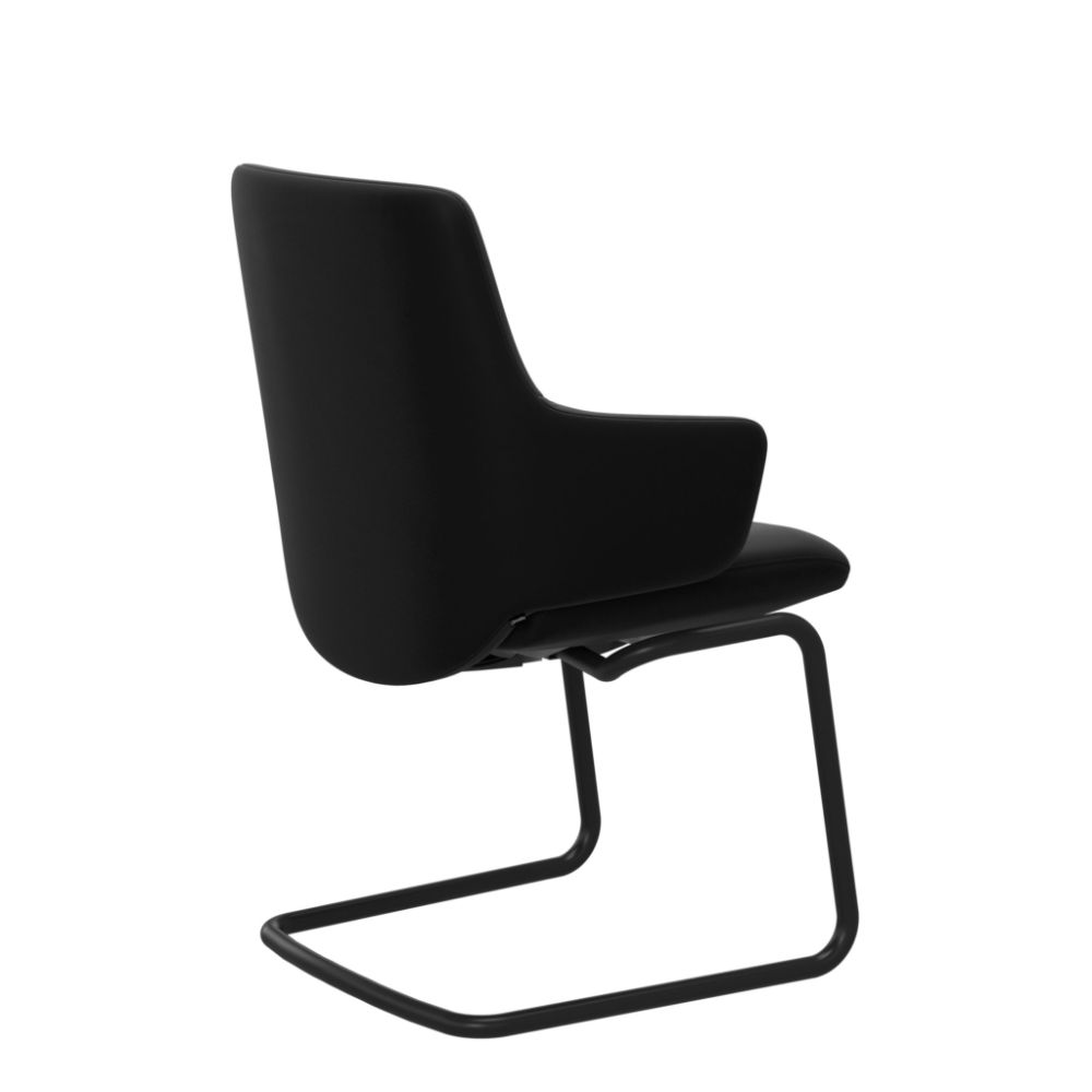 Stressless® Laurel Low Back Dining Chair with Arm – D400 Leg view 2